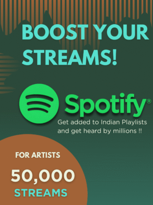 Spotify Streams 50k