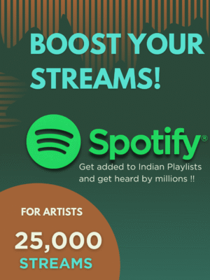 Spotify Streams 25k